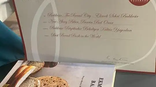 Dünyanın en iyi ekmek kitabı 'Ekmek Şehir Balıkesir'