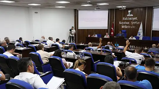 Edremit Belediyesi Ağustos Ayı Meclis Toplantısı Yapıldı