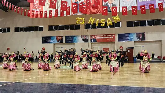 EDREMİT'TE MİNİK YÜREKLERİN, BÜYÜK ŞENLİĞİ