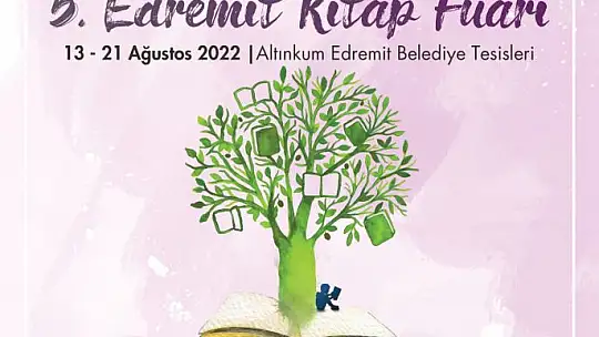 5. Edremit Kitap Fuarı 13 Ağustos'ta Başlıyor!