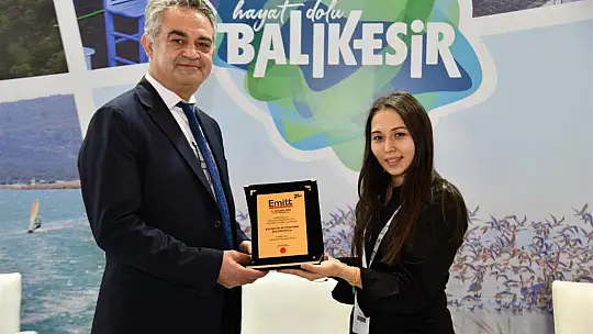 EMITT'ten, Balıkesir'e 'En Etkin Tanıtım Ödülü'