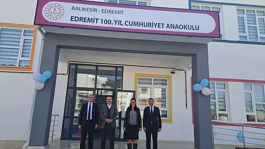EDREMİT'TE EĞİTİM ADINA BÜYÜK GÜN