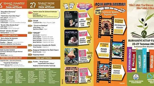 BURHANİYE'DE EDEBİYAT YOLCULUĞU BAŞLIYOR