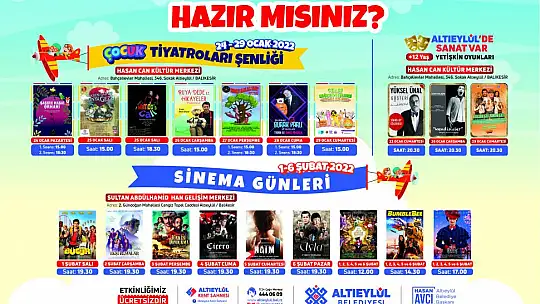Başkan Avcı'dan çocuklara yarıyıl hediyesi Şenliğe hazır mısınız?