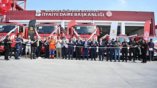 İtfaiye Teşkilatına 42 Milyon Liralık Yeni Envanter Desteği