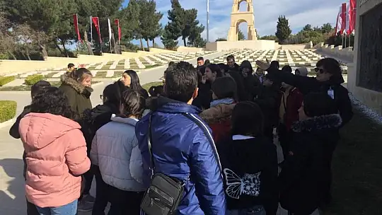 Karesili Öğrenciler Çanakkale'de Ecdat İle Buluştu