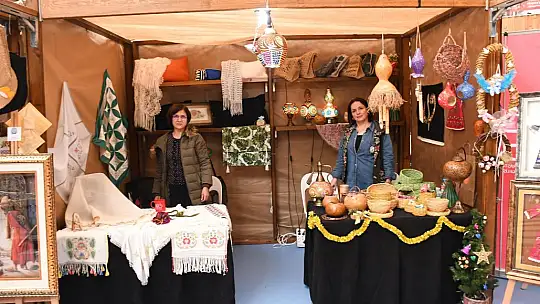 Yılbaşı hediyeleri 'El Emeği Ürünler Fuarı'ndan