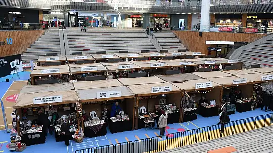 Yılbaşı hediyeleri 'El Emeği Ürünler Fuarı'ndan