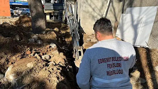 Güre'de Güçlü Bir Altyapı İçin Çalışmalar Sürüyor