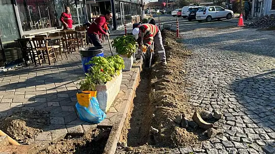 Güre'de Güçlü Bir Altyapı İçin Çalışmalar Sürüyor