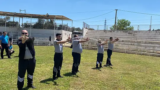Güvenlik Personeline 'Göz Yaşartıcı Sprey Kullanımı' Eğitimi