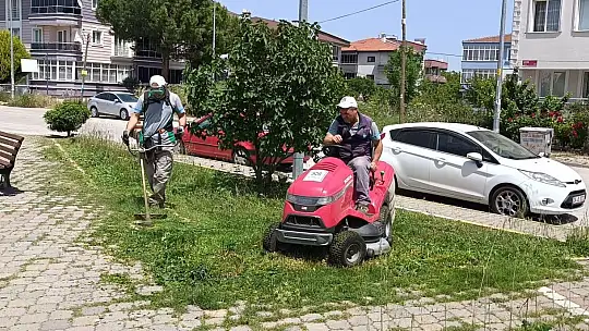 Altıeylül'de sosyal alanlar düzenleniyor