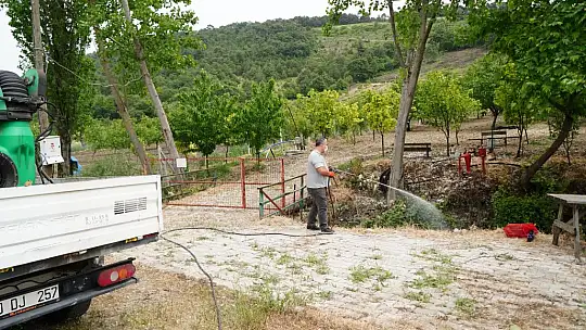Altıeylül Belediyesi'nden Sivrisinek Ve Haşerelere Karşı İlaçlama