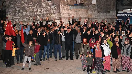 HASAN AVCI'YA SEVGİ SELİ