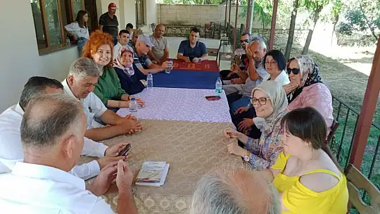 Belgin Uygur İlçe Ziyaretlerine Devam Ediyor