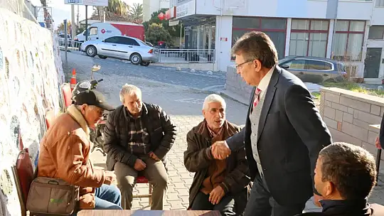 Başkan Arslan Altınoluk Esnafını Ziyaret Etti