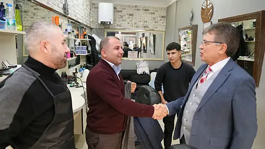 Başkan Arslan Altınoluk Esnafını Ziyaret Etti