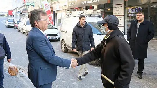 Başkan Arslan Altınoluk Esnafını Ziyaret Etti