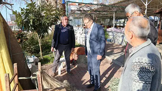 Başkan Arslan Altınoluk Esnafını Ziyaret Etti