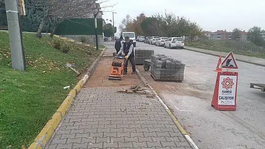 KARESİ'DE KIŞ HAZIRLIĞI