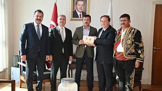 Başkan Yılmaz ve Başkan Orkan'dan Ankara'da Kurtdere Daveti