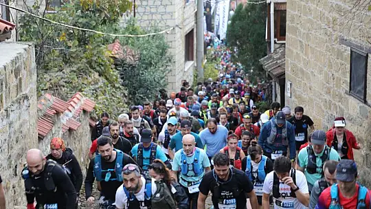 Kazdağları'nda 7. İda Ultra Maraton yapıldı
