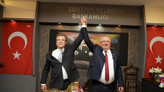 Edremit'te Mehmet Ertaş dönemi başladı