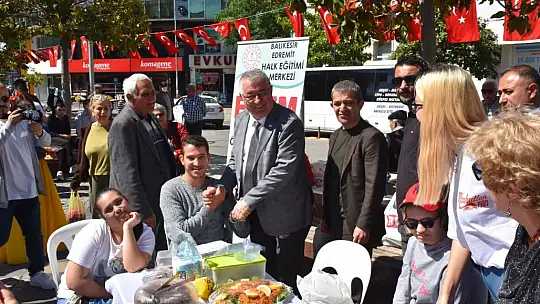 Başkan Ertaş, özel çocuklarla bir araya geldi