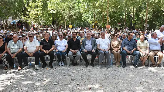 Şahindere Mesire Alanı yeniden hizmete açıldı