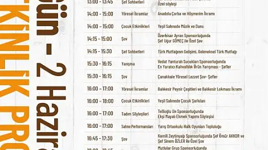 Balıkesir Uluslararası Kahvaltı Festivali için hazırlıklar sürüyor