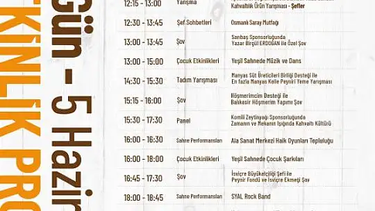 Balıkesir Uluslararası Kahvaltı Festivali için hazırlıklar sürüyor
