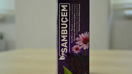 Türkiye'nin İlk Yerli Kara Mürver Şurubu SAMBUÇEM