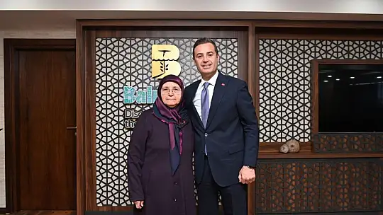 Şehit yakınları ve gazilerden, Başkan Akın'a iade-i ziyaret