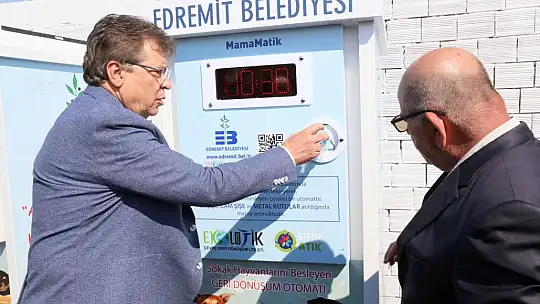 Edremit Belediyesi Atık Getirme Merkezi açıldı
