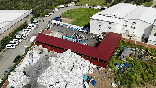 Edremit Belediyesi Atık Getirme Merkezi açıldı