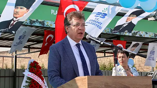 Edremit Belediyesi Atık Getirme Merkezi açıldı