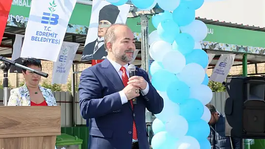 Edremit Belediyesi Atık Getirme Merkezi açıldı