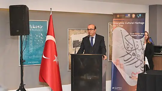 Somut Olmayan Kültürel Miras Çalıştayı Balıkesir'de