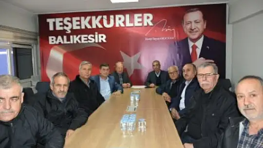 Muhtarlardan Aydemir'e Hayırlı Olsun Ziyareti