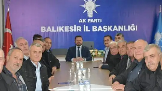 Muhtarlardan Aydemir'e Hayırlı Olsun Ziyareti