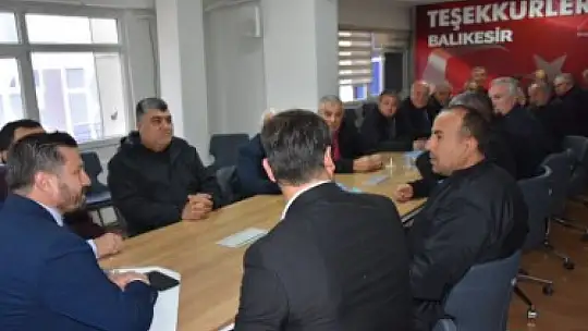 Muhtarlardan Aydemir'e Hayırlı Olsun Ziyareti