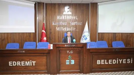 Edremit Belediyesi Afet Müdahale Planı açıklandı