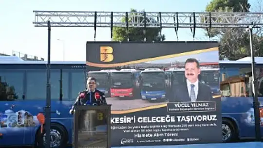 Balıkesir Büyükşehir toplu taşıma filosuyla Türkiye ye örnek oluyor