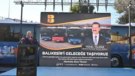 Balıkesir Büyükşehir toplu taşıma filosuyla Türkiye ye örnek oluyor