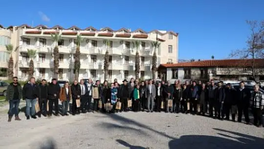 Başkan Hasan Arslan, gazetecilerle bir araya geldi