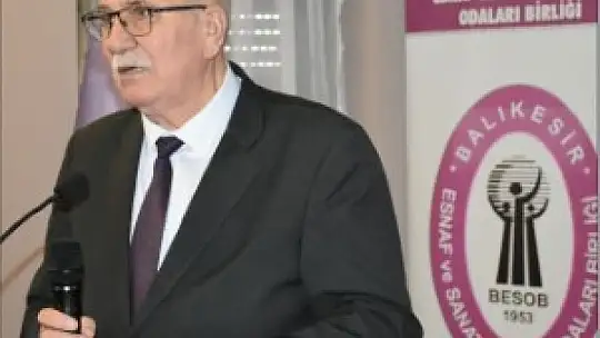 Balıkesir'de esnaflar için üst düzey toplantı