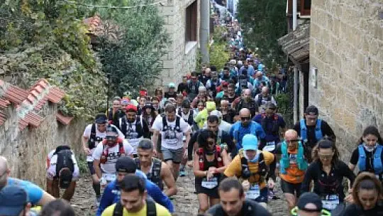 Kazdağları'nda 7. İda Ultra Maraton yapıldı