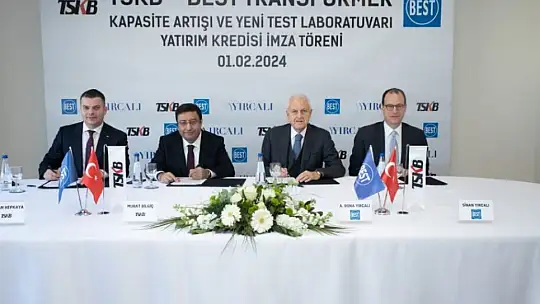 TSKB'den BEST A.Ş.'ye 25 Milyon Euro Kredi