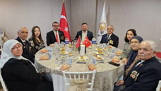 AK Parti'den Gazilere Anlamlı Program