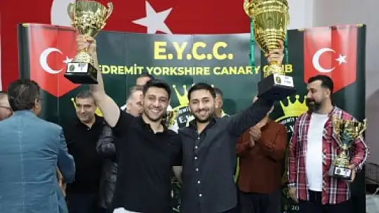 Dünyanın en büyük kanarya yarışması Edremit'te...